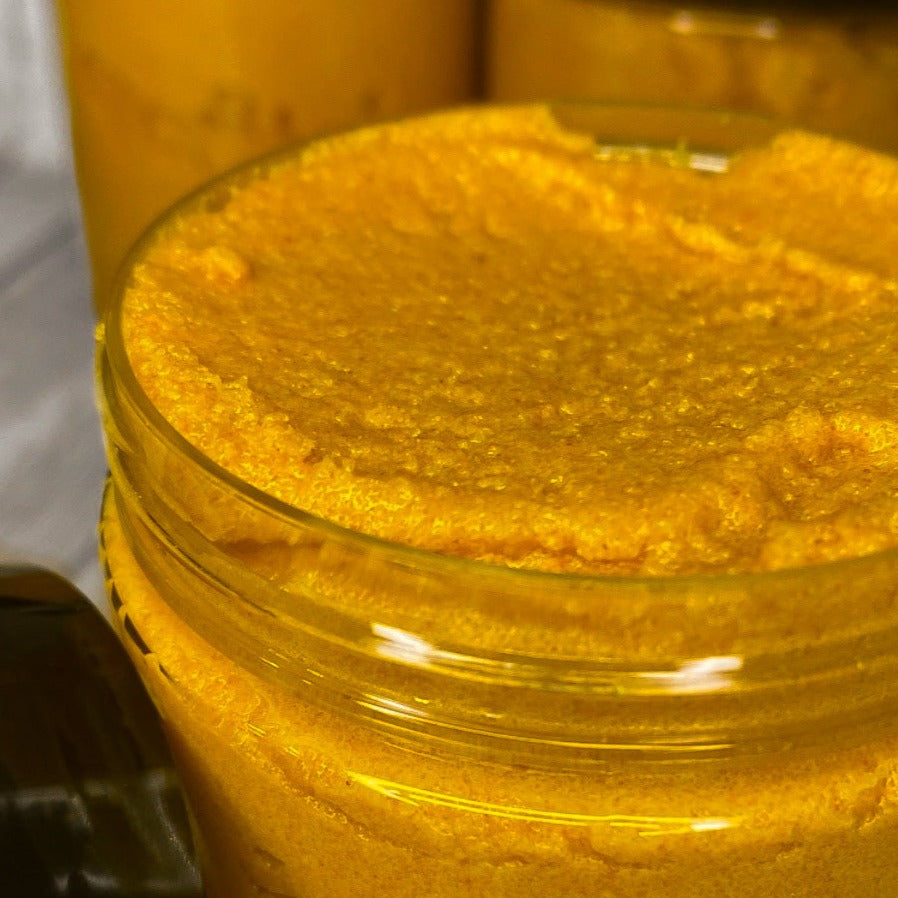 Organic Skin Brightening Turmeric Scrubs - EVXO Cosmetics