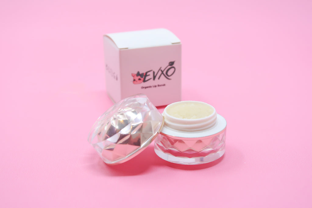 Organic Lemon Lip Scrub - EVXO Cosmetics