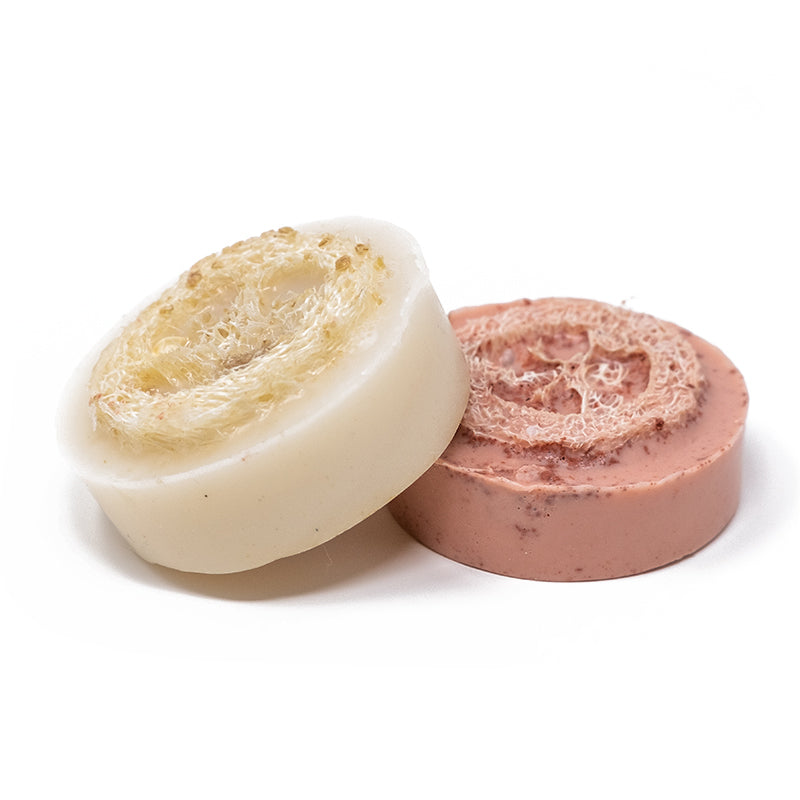 Exfoliating Unscented Loofah Bar (2 Pack) - EVXO Cosmetics