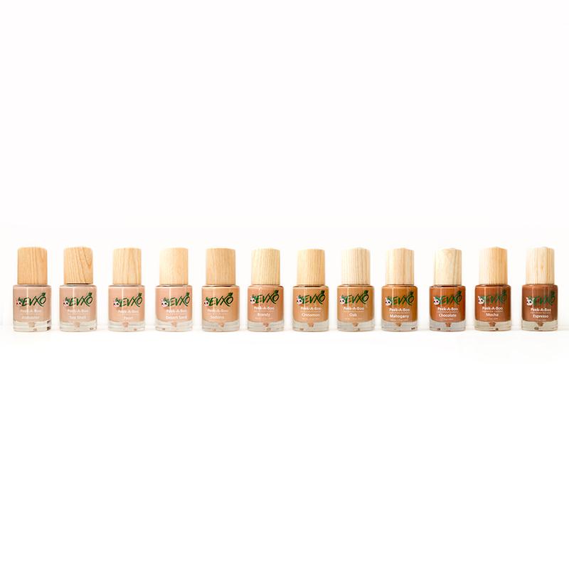 Peek-A-Boo Organic Liquid Mineral Foundation - EVXO Cosmetics