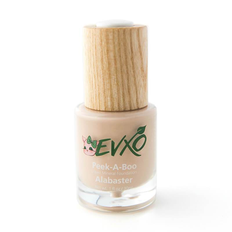 Peek-A-Boo Organic Liquid Mineral Foundation - EVXO Cosmetics