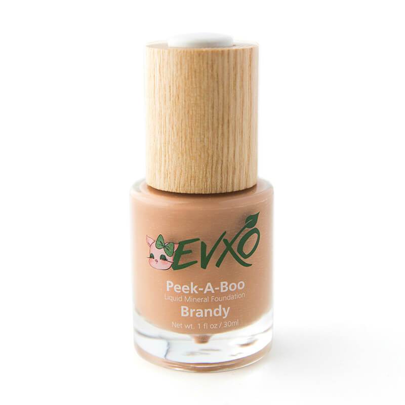 Peek-A-Boo Organic Liquid Mineral Foundation - EVXO Cosmetics