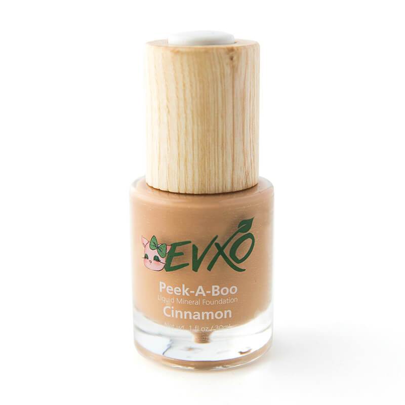 Peek-A-Boo Organic Liquid Mineral Foundation - EVXO Cosmetics
