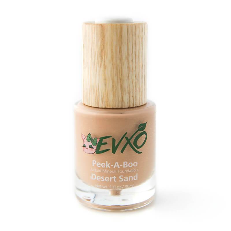 Peek-A-Boo Organic Liquid Mineral Foundation - EVXO Cosmetics