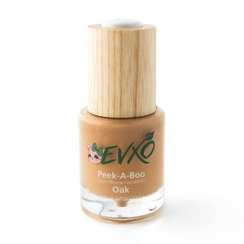 Peek-A-Boo Organic Liquid Mineral Foundation - EVXO Cosmetics