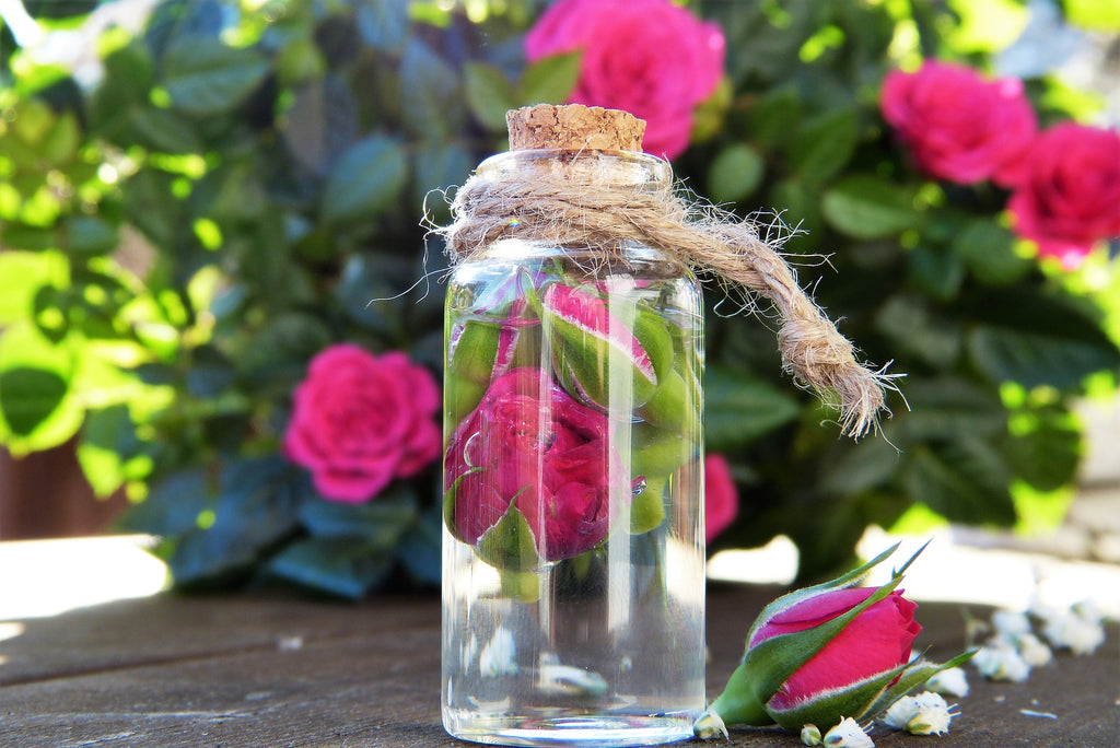 How To Make a DIY Rose Water Setting Spray