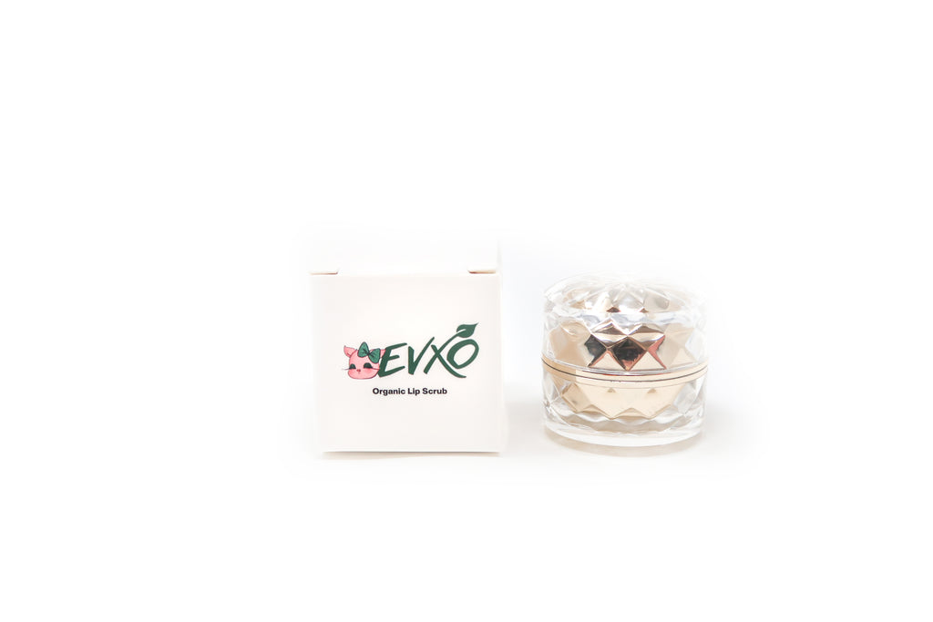 Organic Lemon Lip Scrub - EVXO Cosmetics